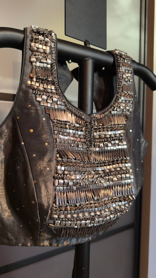 NYSA Metallic Blouse