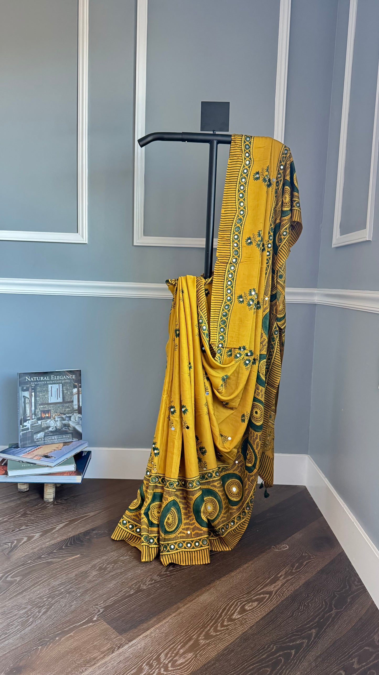 UMMEED Ajrakh Saree | 38