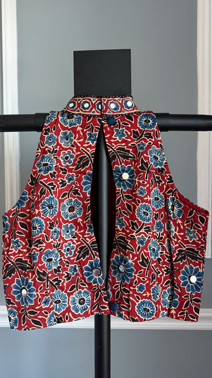 ROOH Ajrakh Saree | 34