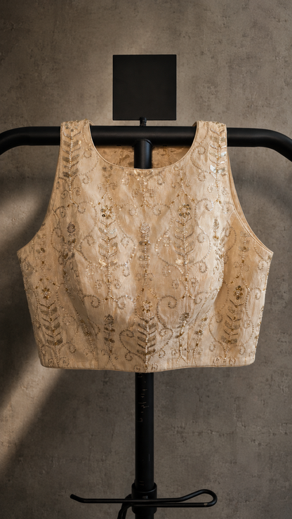 PREET Ivory Blouse