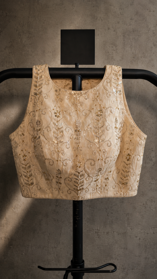 PREET Ivory Blouse