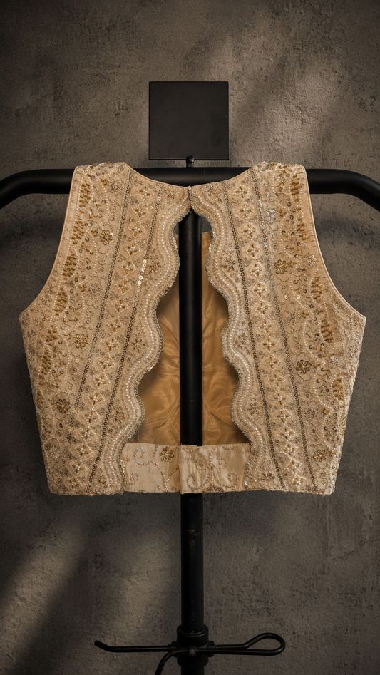 PREET Ivory Blouse