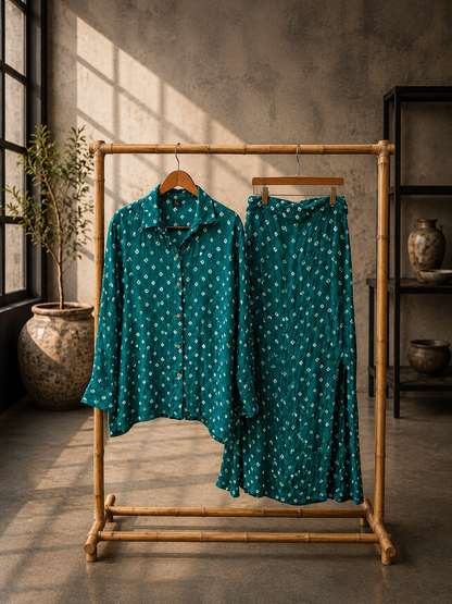 KIARA Bandhini Skirt Co-ord