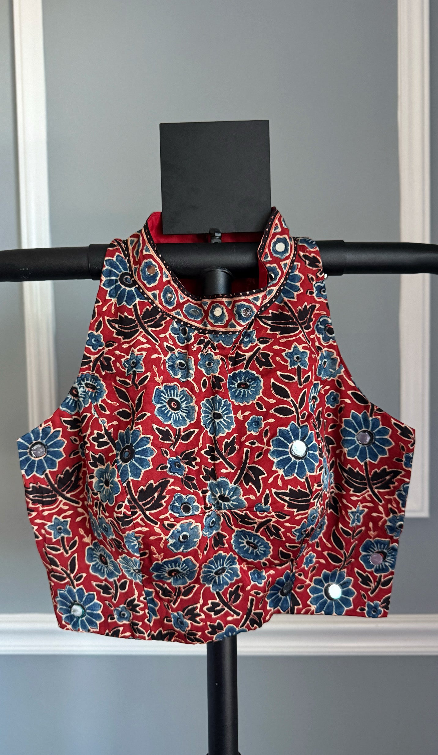 ROOH Ajrakh Saree | 34