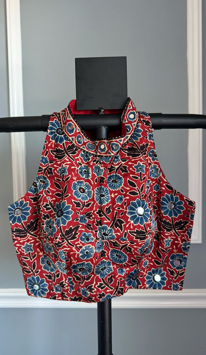 ROOH Ajrakh Saree | 34