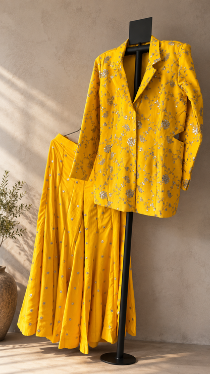 DAMINI Blazer Sharara
