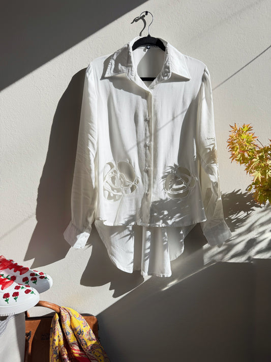 ROSE Cut-out Shirt