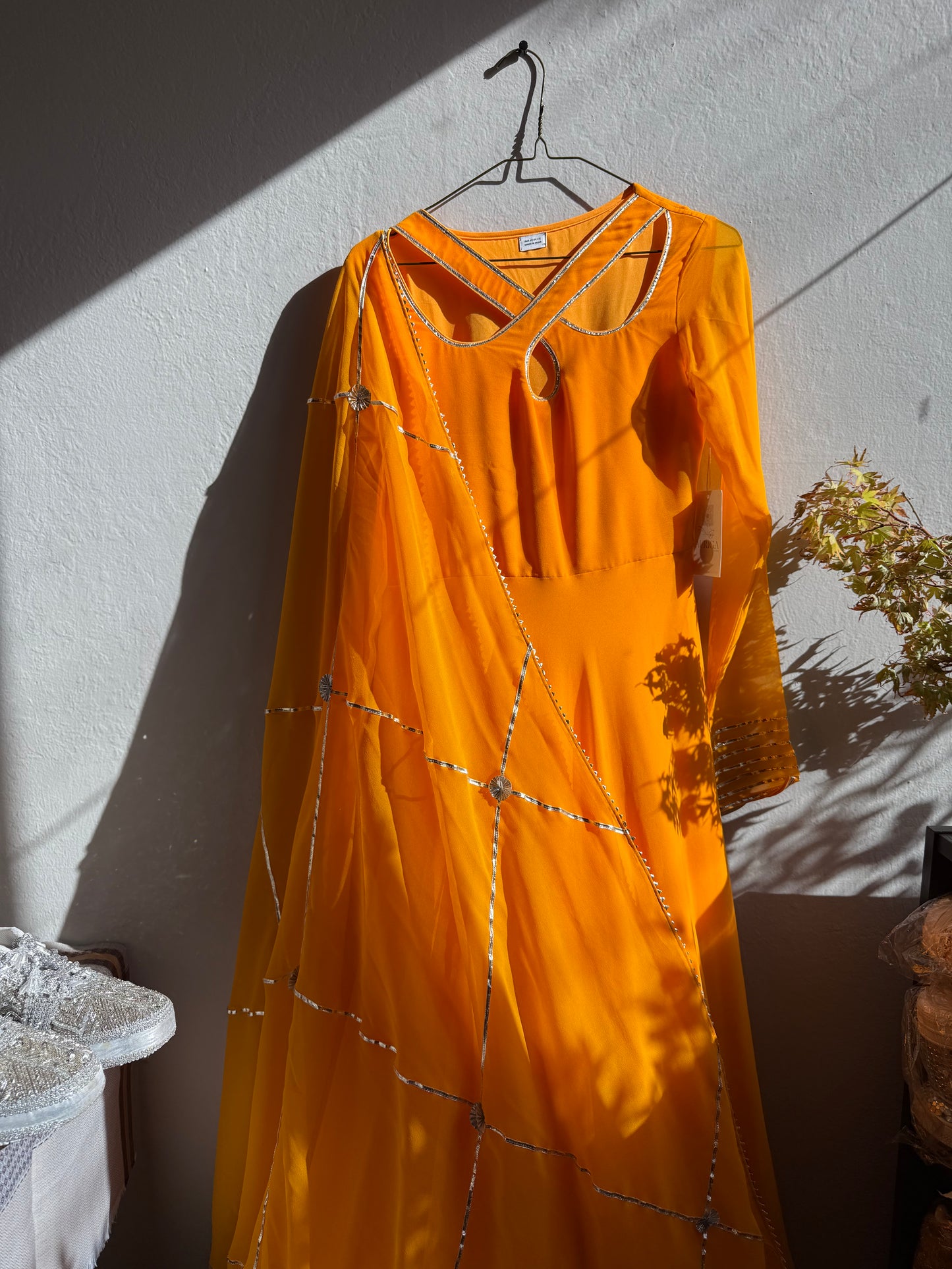TINA Cross-neck Anarkali