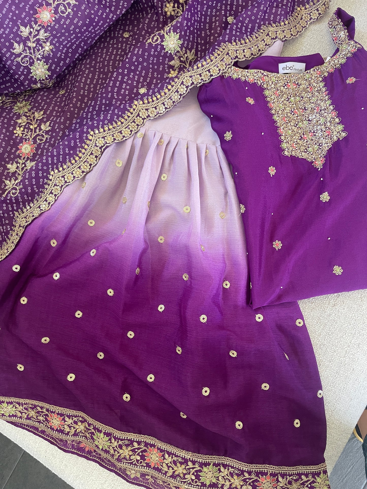 NEETA Ombré Gharara