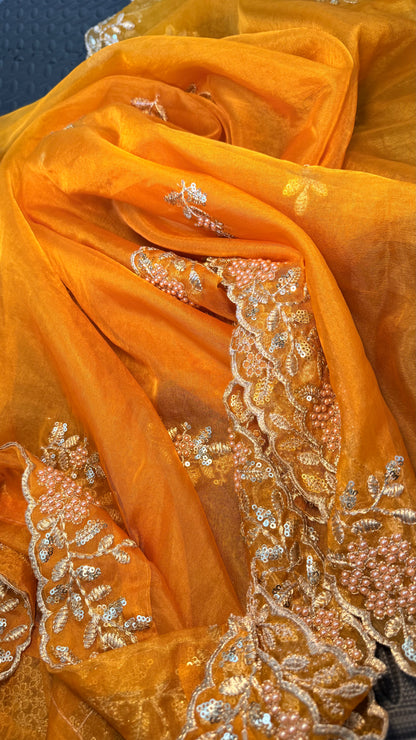 SAAZ Organza Dupatta