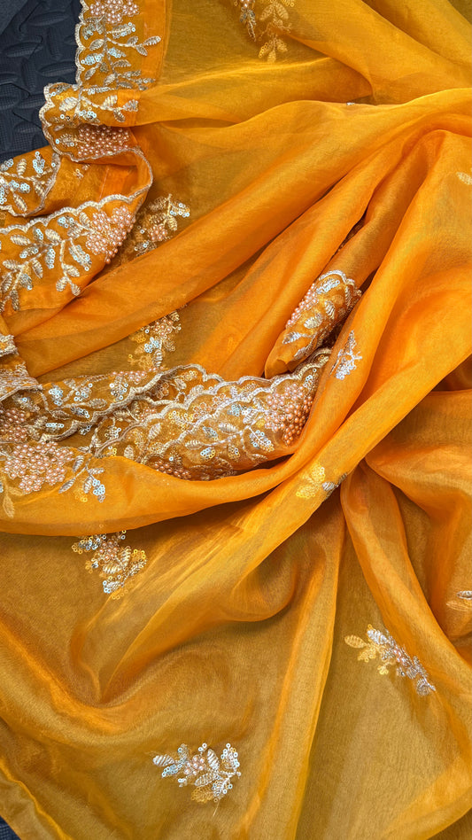 SAAZ Organza Dupatta