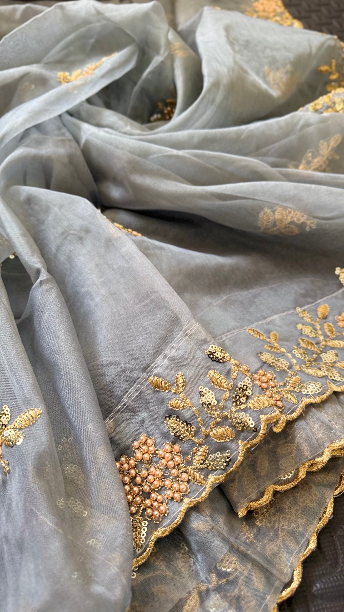 SAAZ Organza Dupatta