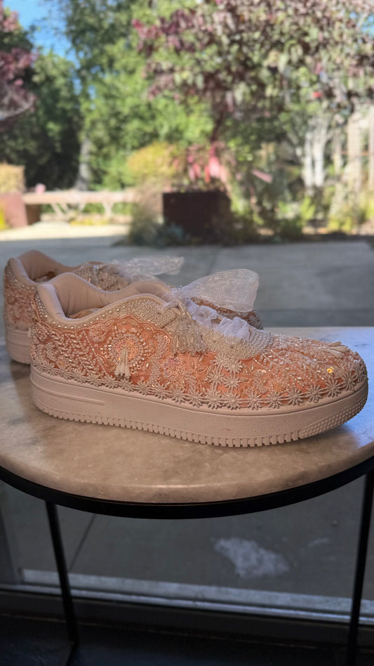 DILKASH Sneakers {Peachy Fuzz}