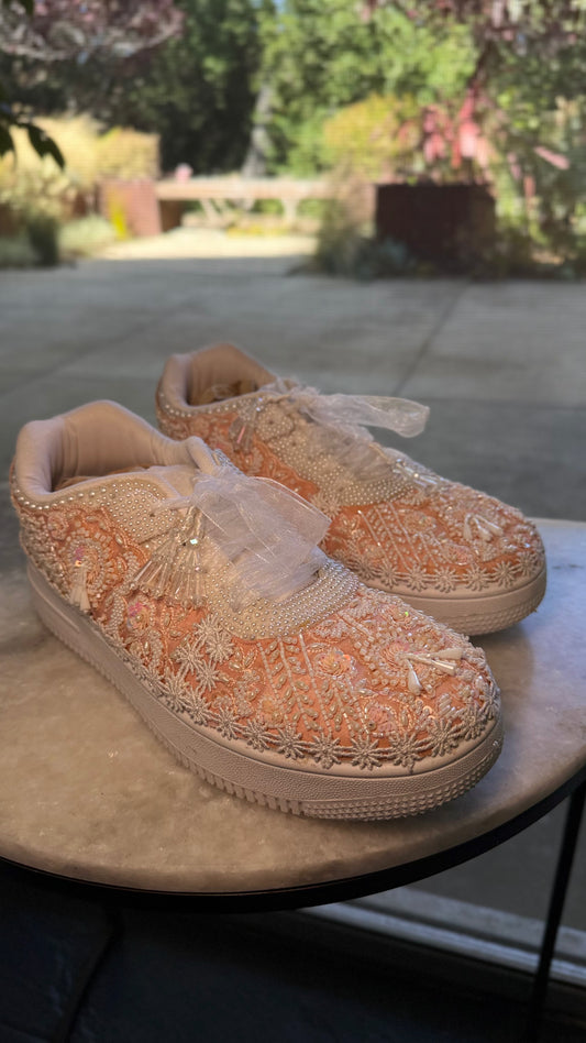 DILKASH Sneakers {Peachy Fuzz}