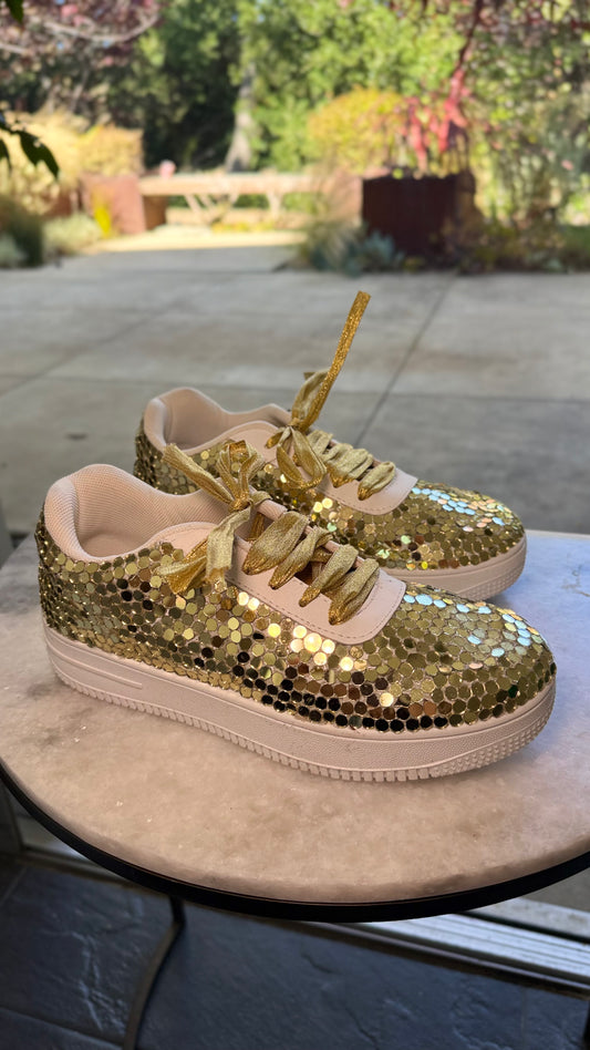DILKASH Sneakers {Golden Pop}
