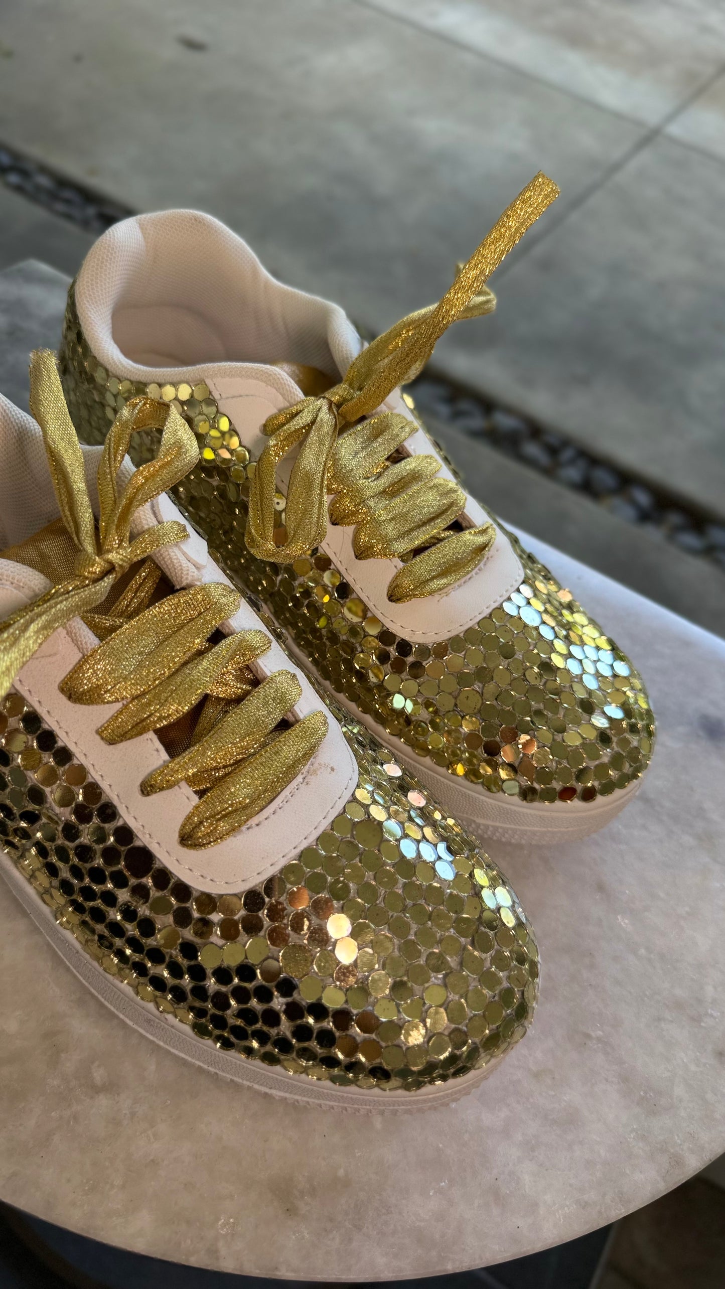 DILKASH Sneakers {Golden Pop}