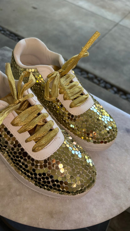 DILKASH Sneakers {Golden Pop}
