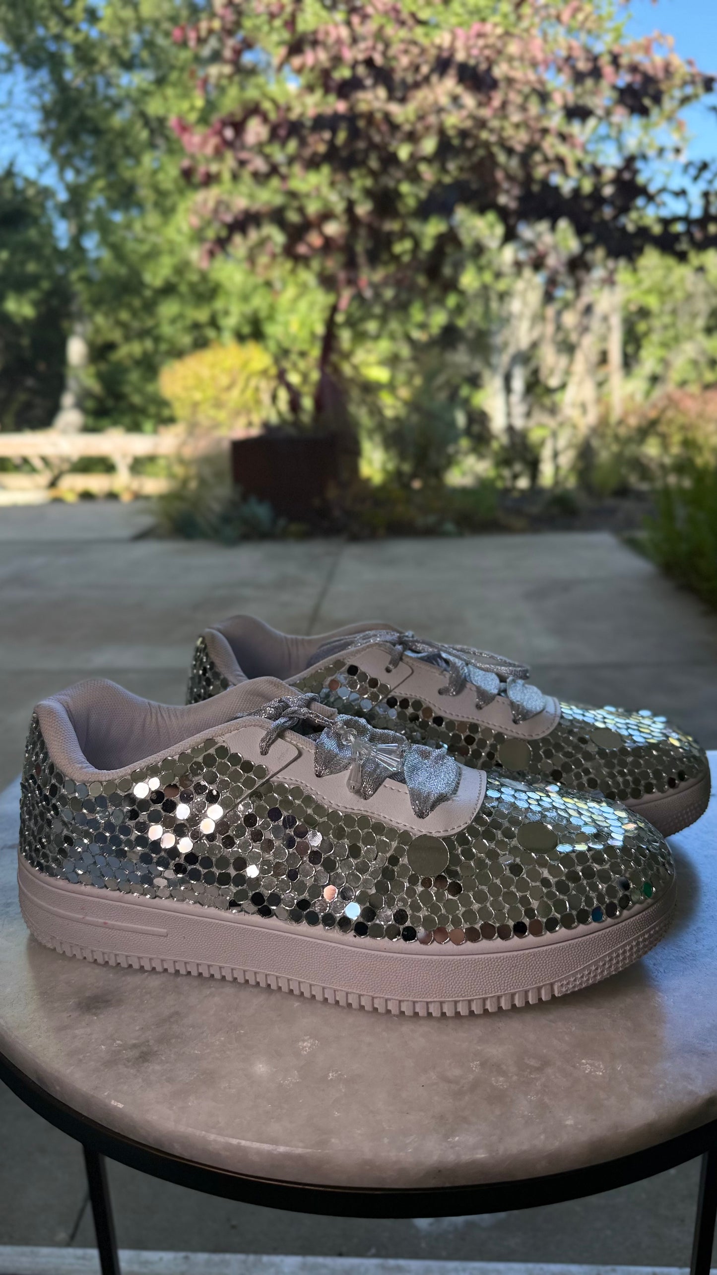 DILKASH Sneakers {Silver Pop}