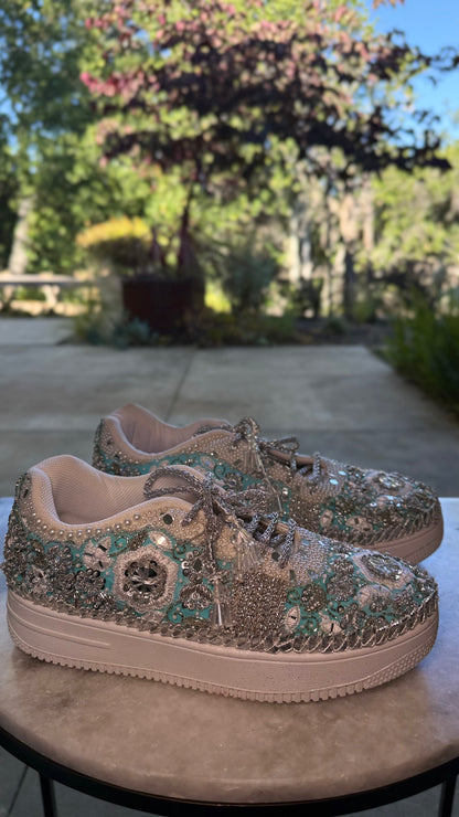 DILKASH Sneakers {Aqua Garden}
