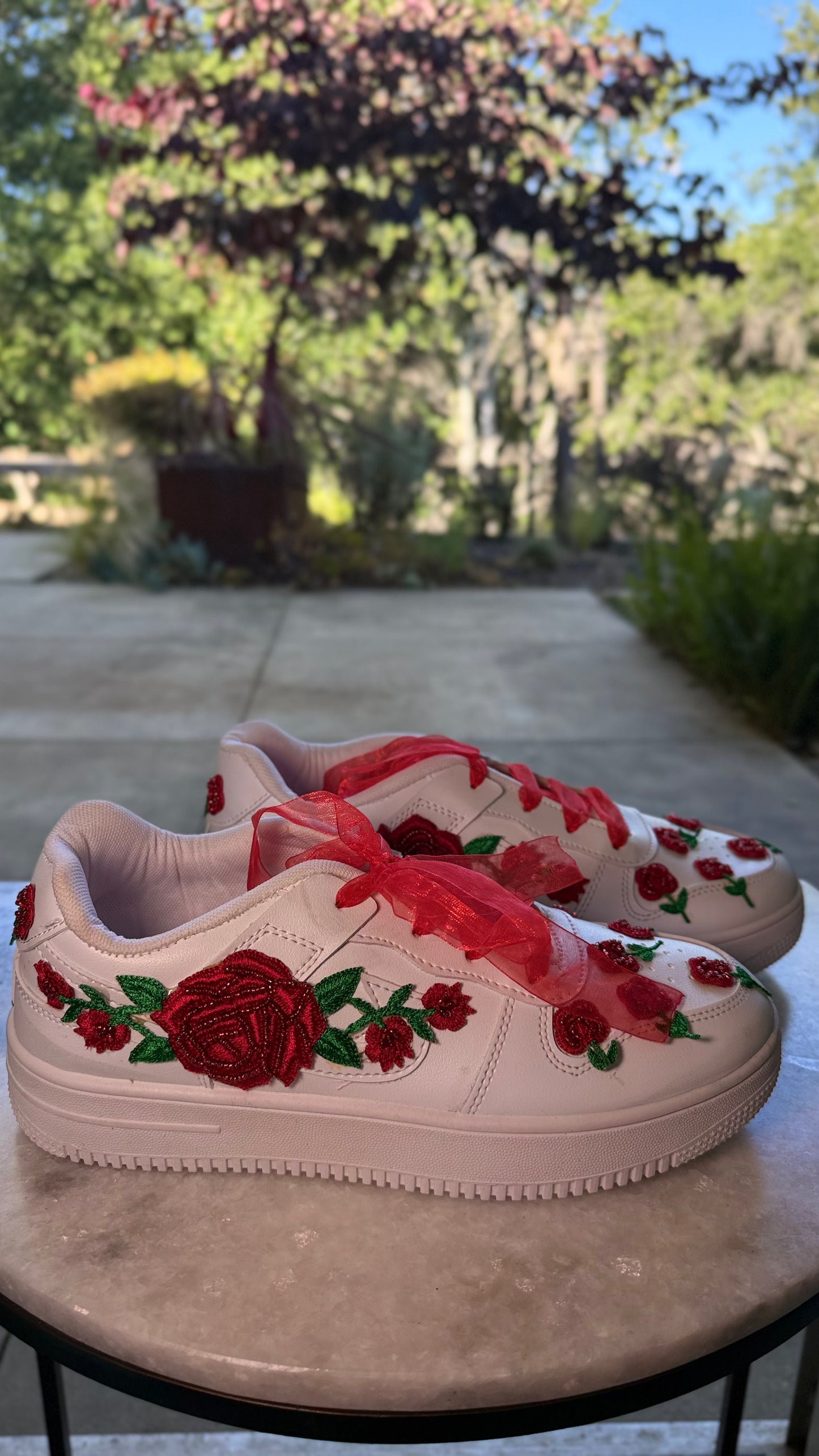 DILKASH Sneakers {Red Rose}