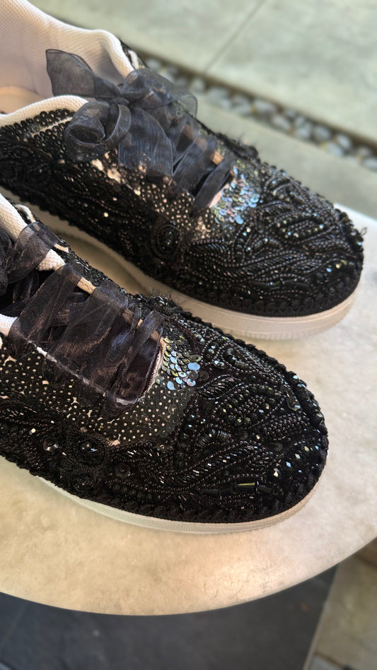 DILKASH Sneakers {Black Swan}