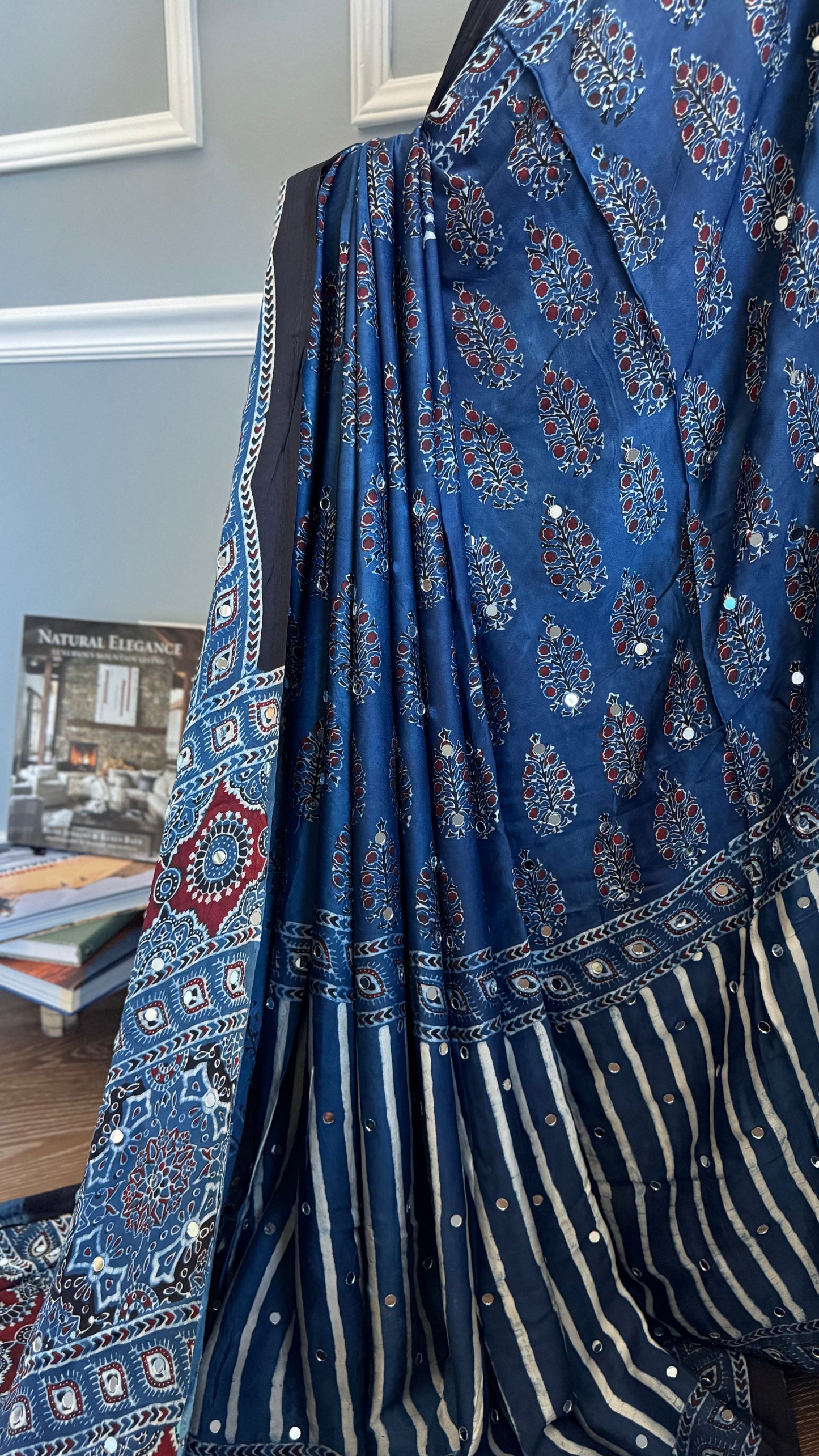 TARANG Ajrakh Saree | 42