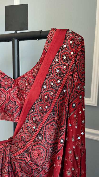 RAAG Ajrakh Saree | 44
