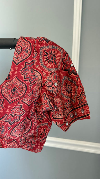 RAAG Ajrakh Saree | 44