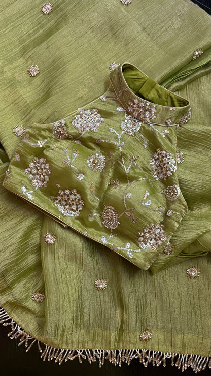 ANAIDA Tissue Saree