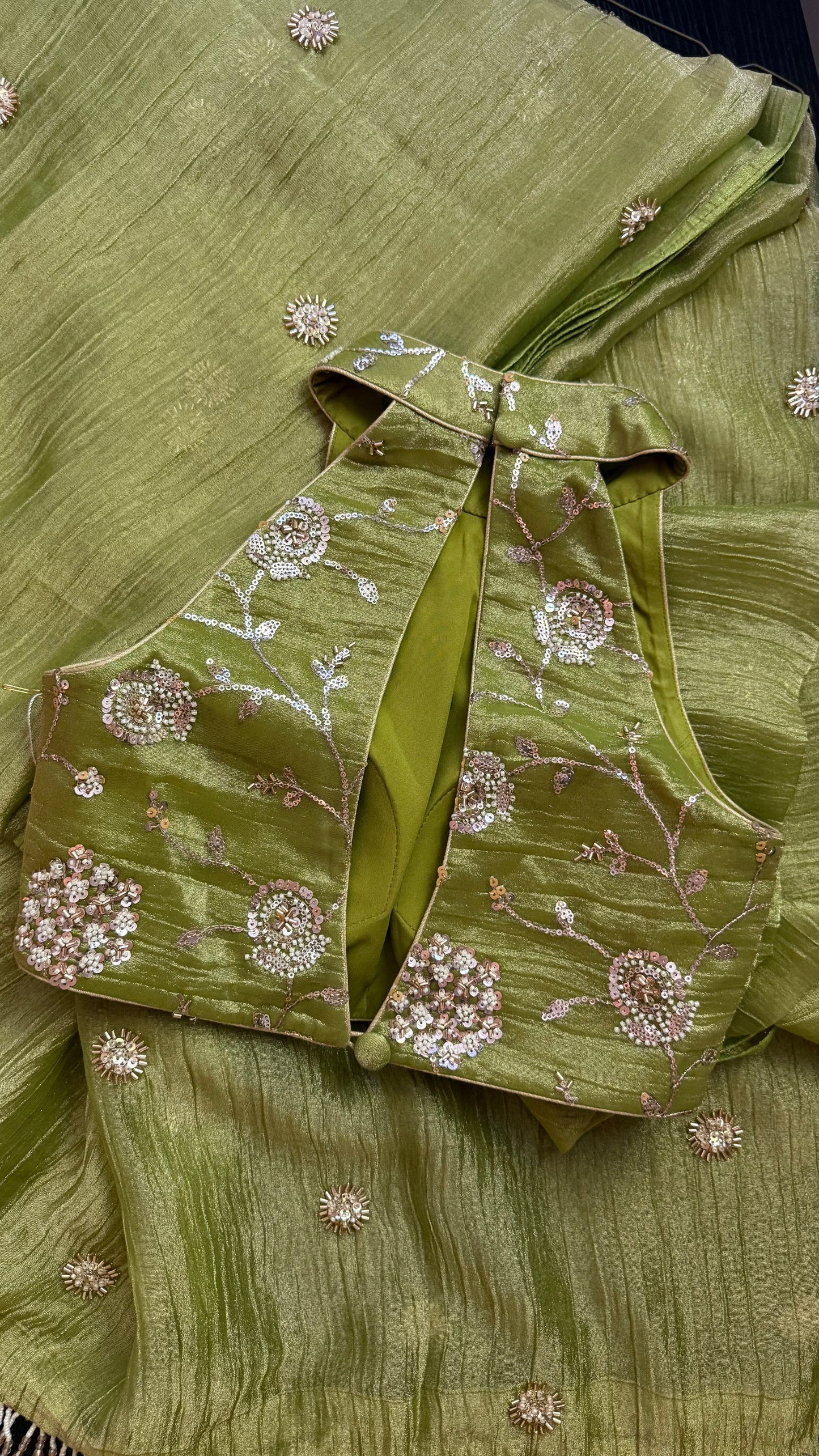 ANAIDA Tissue Saree
