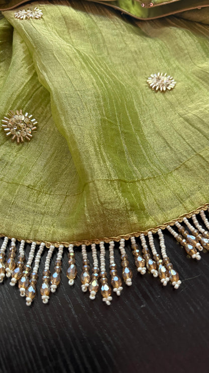 ANAIDA Tissue Saree
