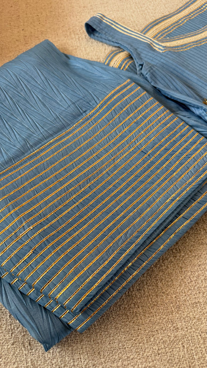 KHUSHI Denim Farsi Suit