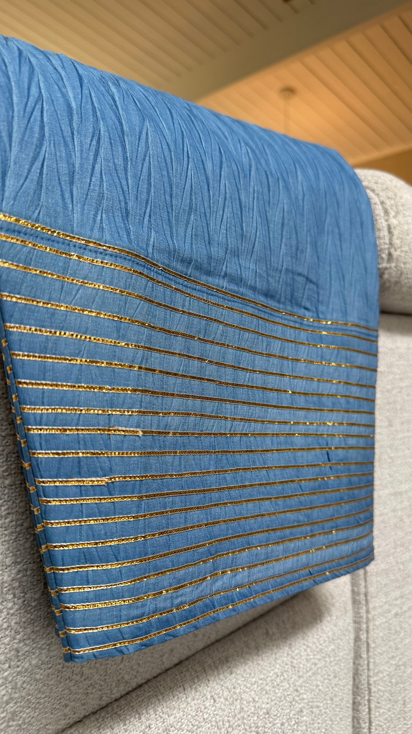 KHUSHI Denim Farsi Suit