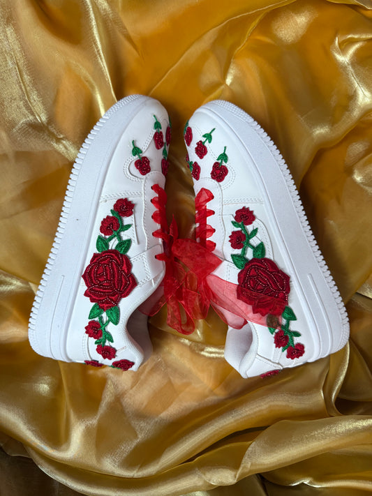 DILKASH Sneakers {Red Rose}