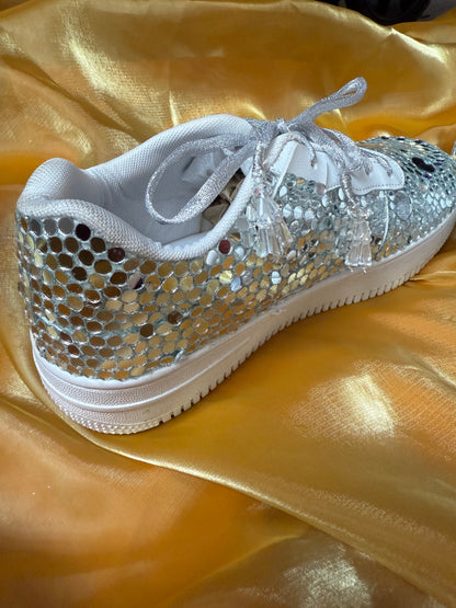 DILKASH Sneakers {Silver Pop}