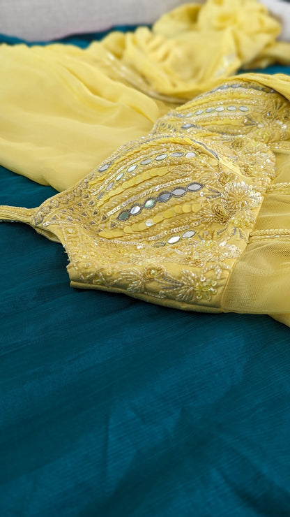 MIHIKA Pre-draped Saree