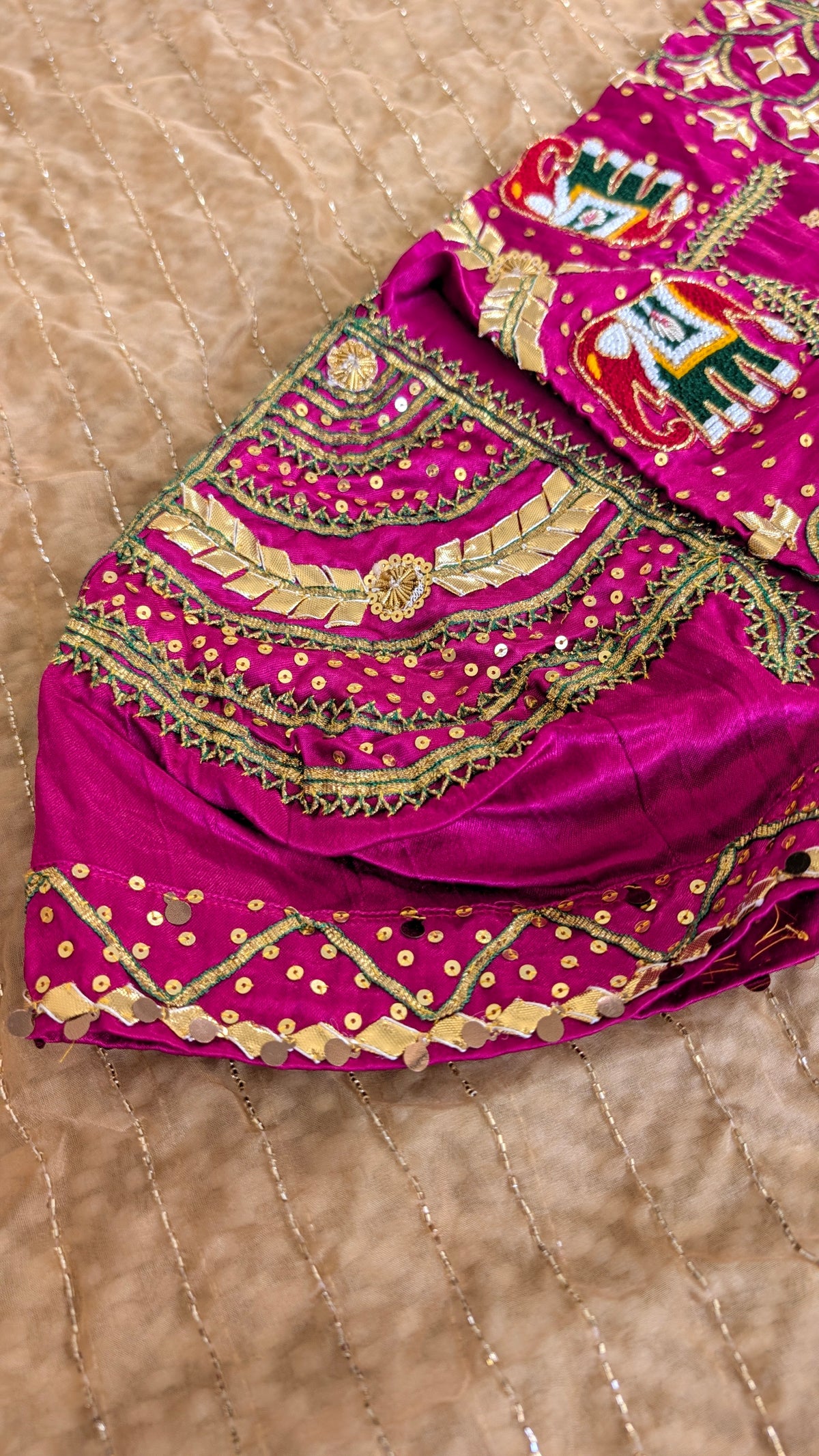 AANGI 01 | Raani Pink Blouse