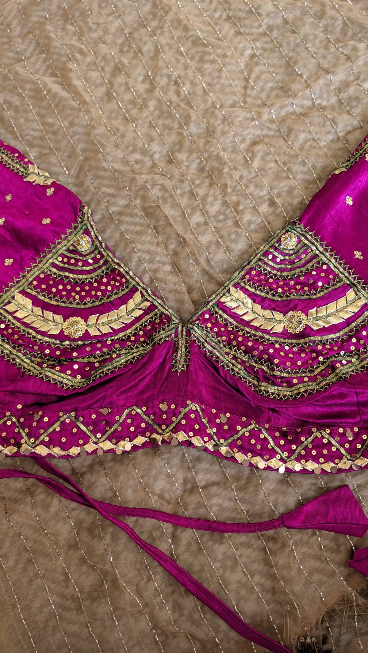 AANGI 01 | Raani Pink Blouse
