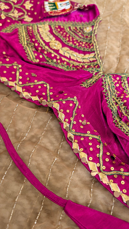 AANGI 01 | Raani Pink Blouse
