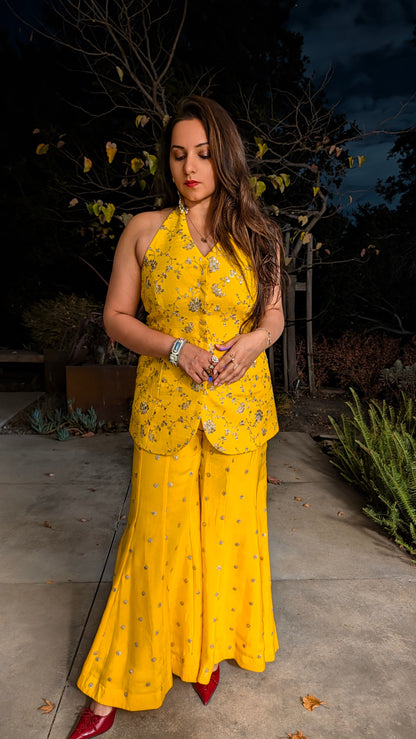 DAMINI Halter Sharara