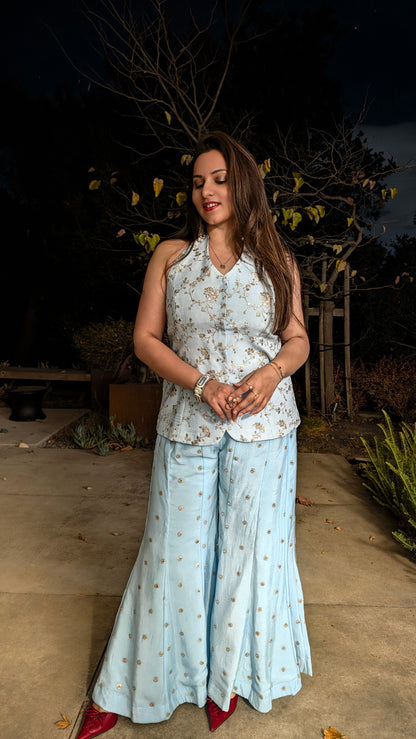 DAMINI Halter Sharara