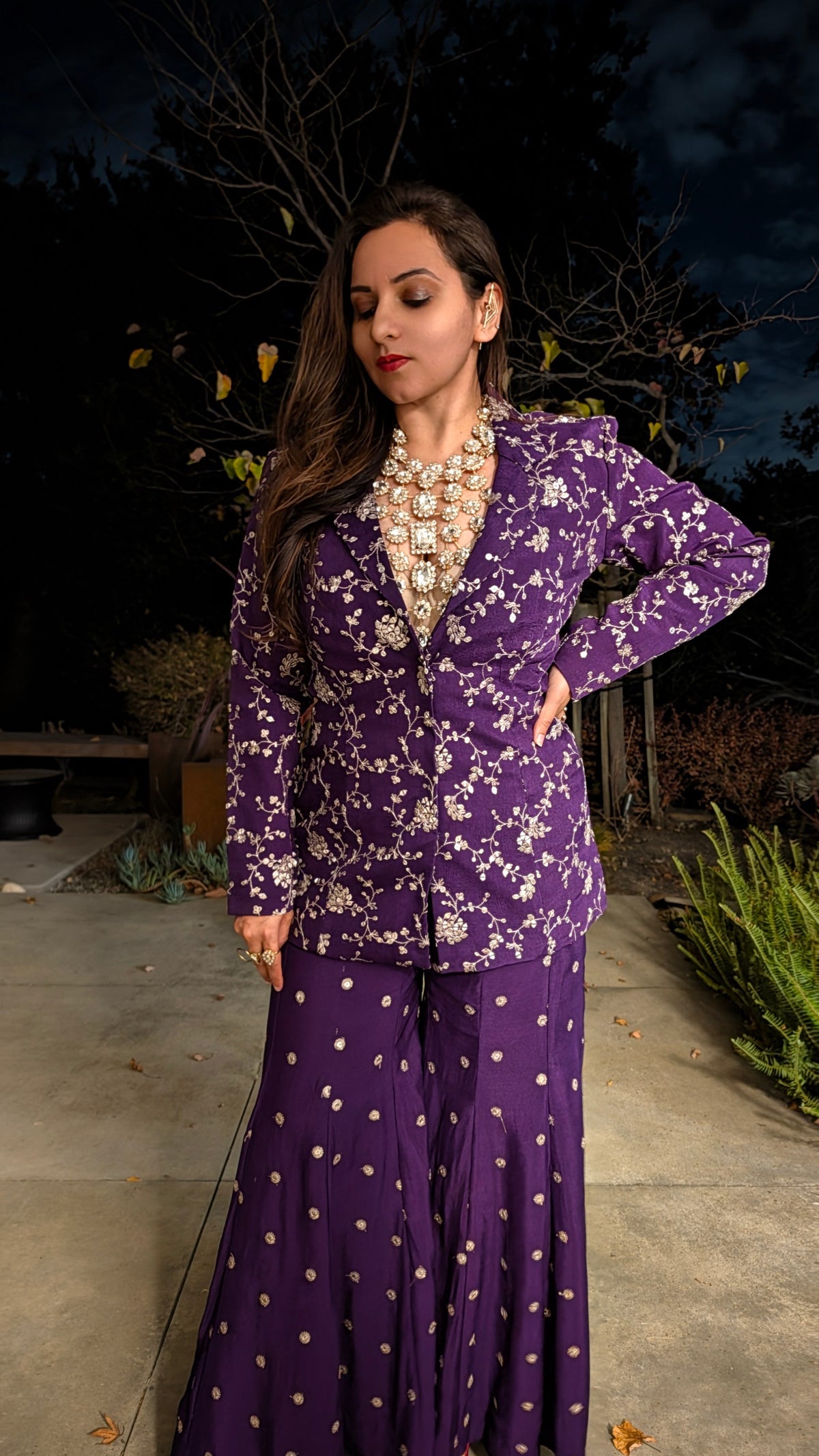 DAMINI Blazer Sharara