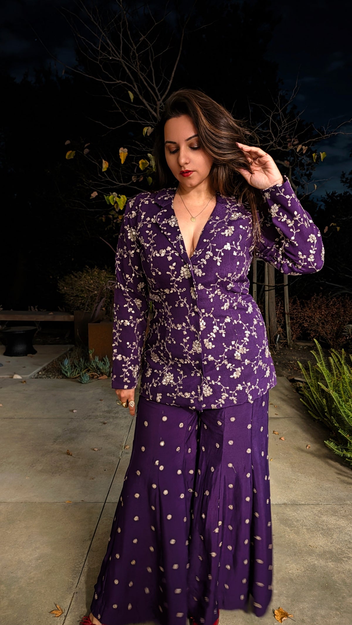 DAMINI Blazer Sharara