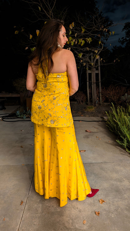 DAMINI Halter Sharara