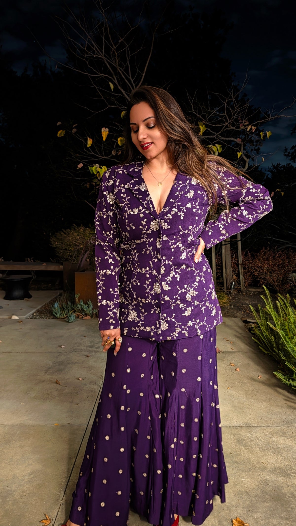DAMINI Blazer Sharara