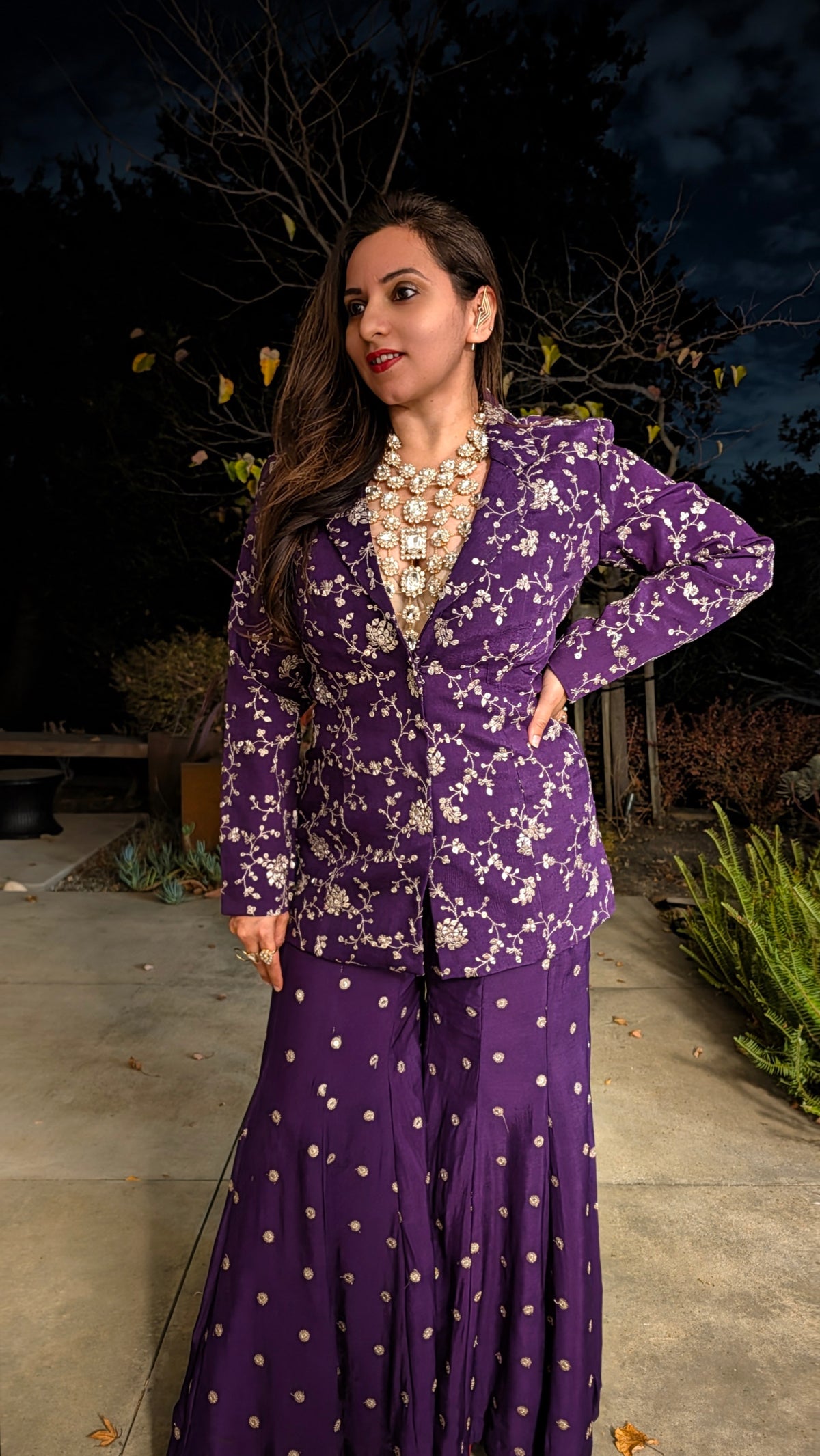 DAMINI Blazer Sharara