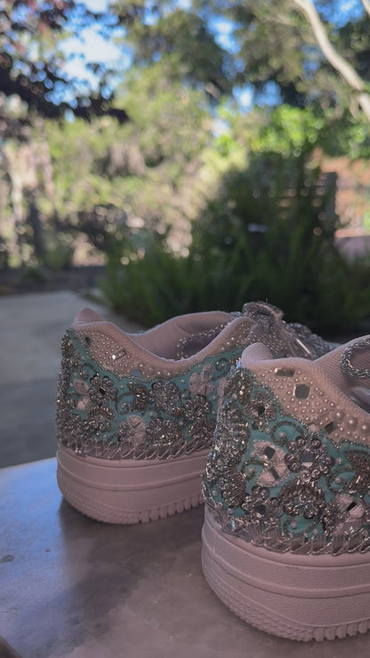 DILKASH Sneakers {Aqua Garden}