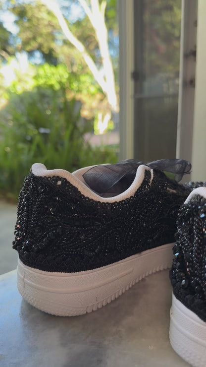 DILKASH Sneakers {Black Swan}
