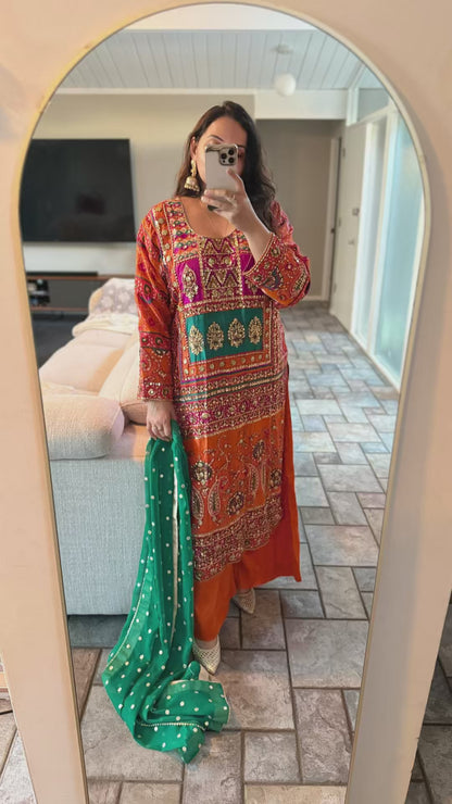 REHMAT 02 Silk Suit