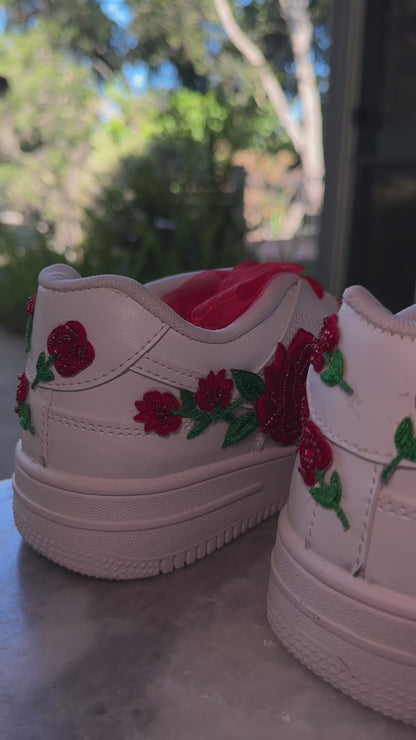 DILKASH Sneakers {Red Rose}